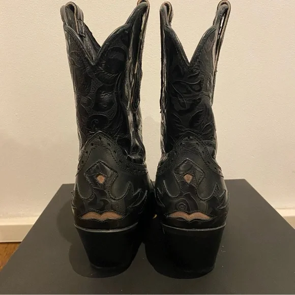 Ariat Black Women’s Dahlia Cowboy Western Boots Size 10 - Picture 7 of 10